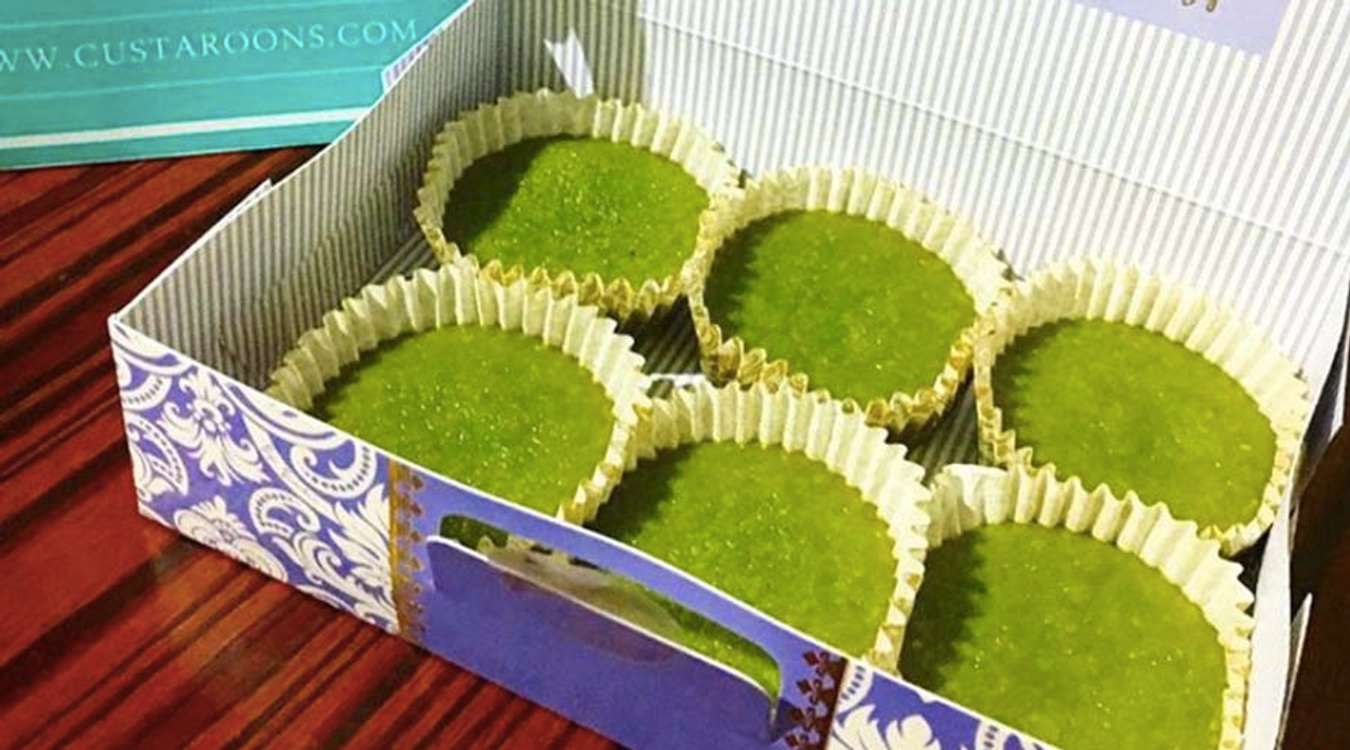 Matcha Custaroons by Custaroonery