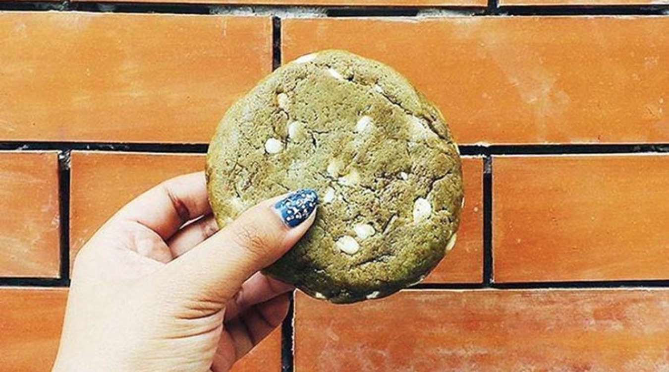 Matcha White Chocolate Cookie by One Matcha