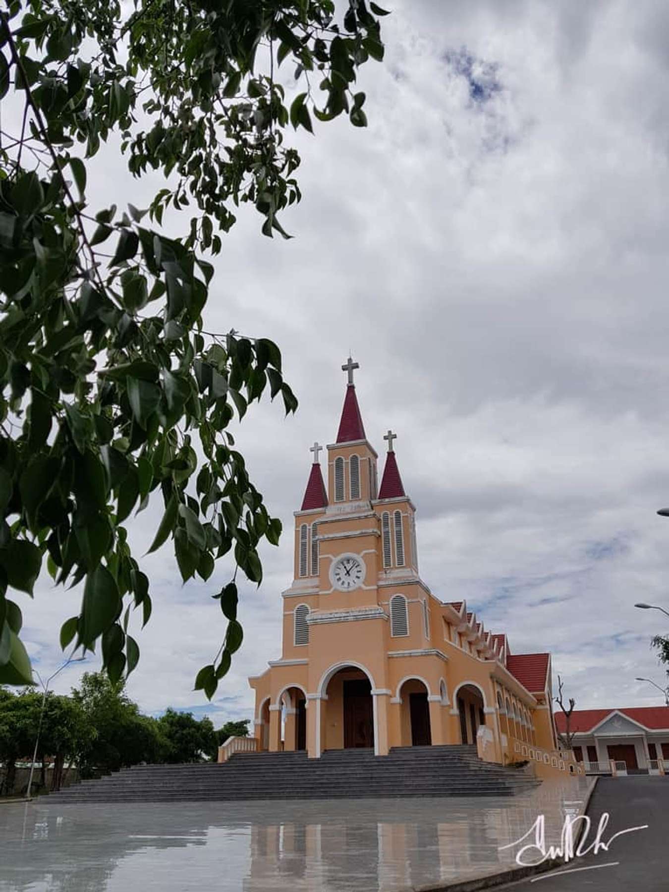 cao nguyên vân hòa phú yên-nhà thờ trà kê