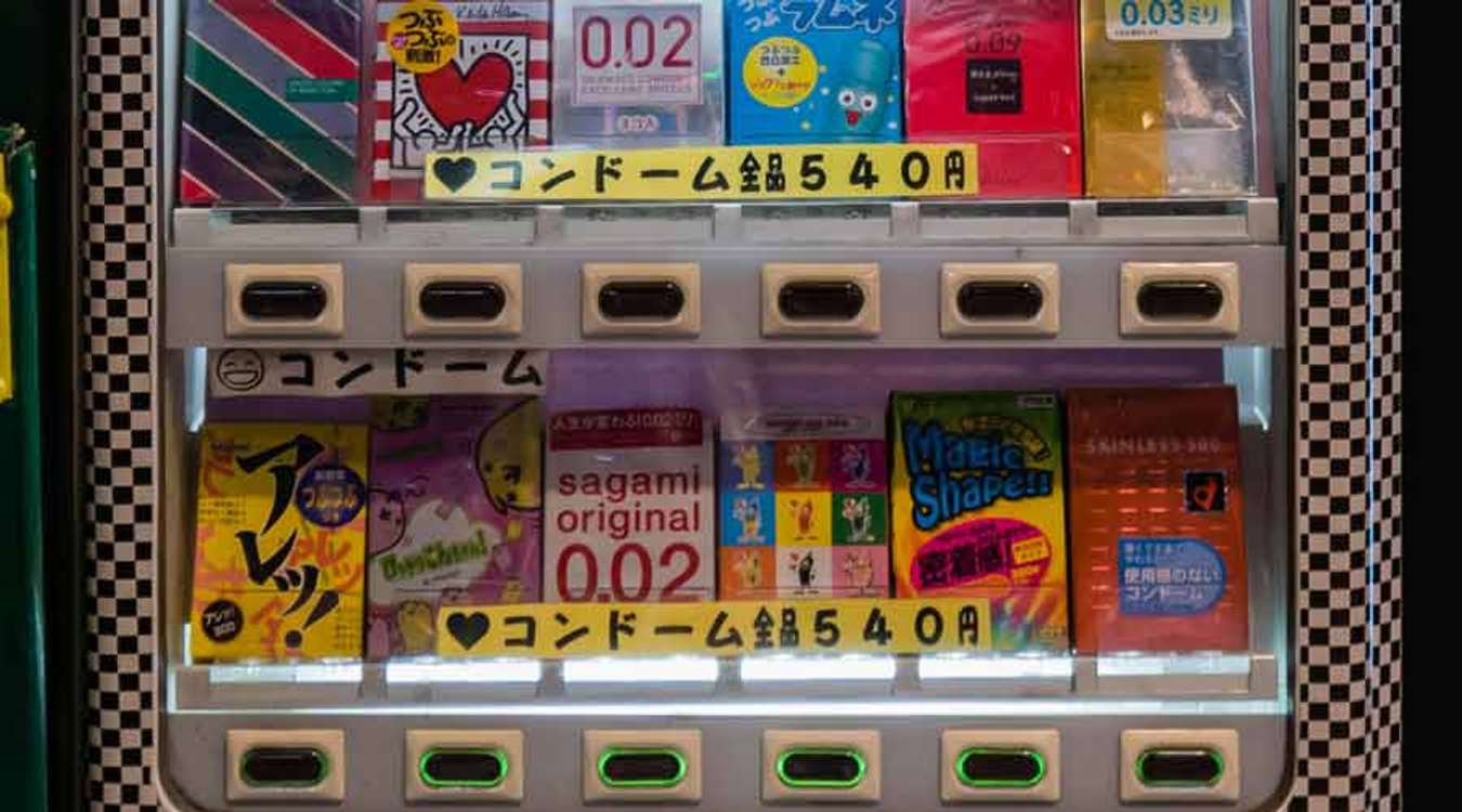 condom vending machine