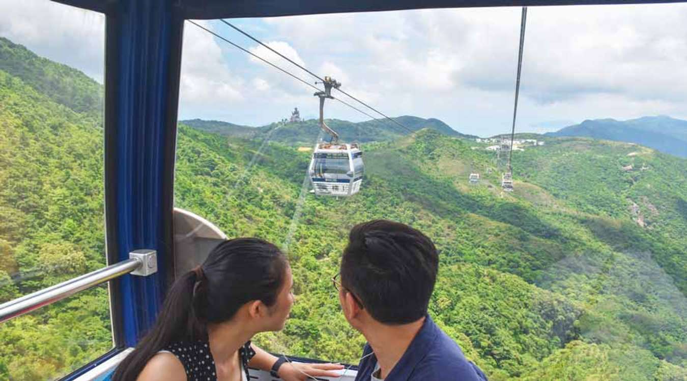 Couples in Ngong Ping