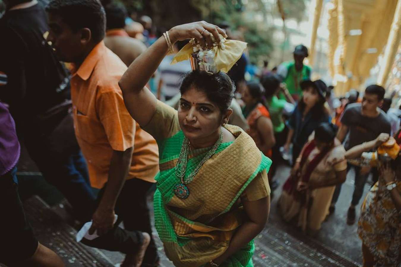 Thaipusam - Women pilgrims