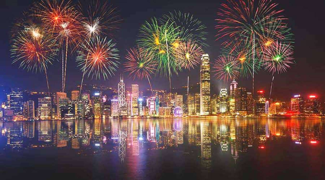 Victoria Harbor Fireworks