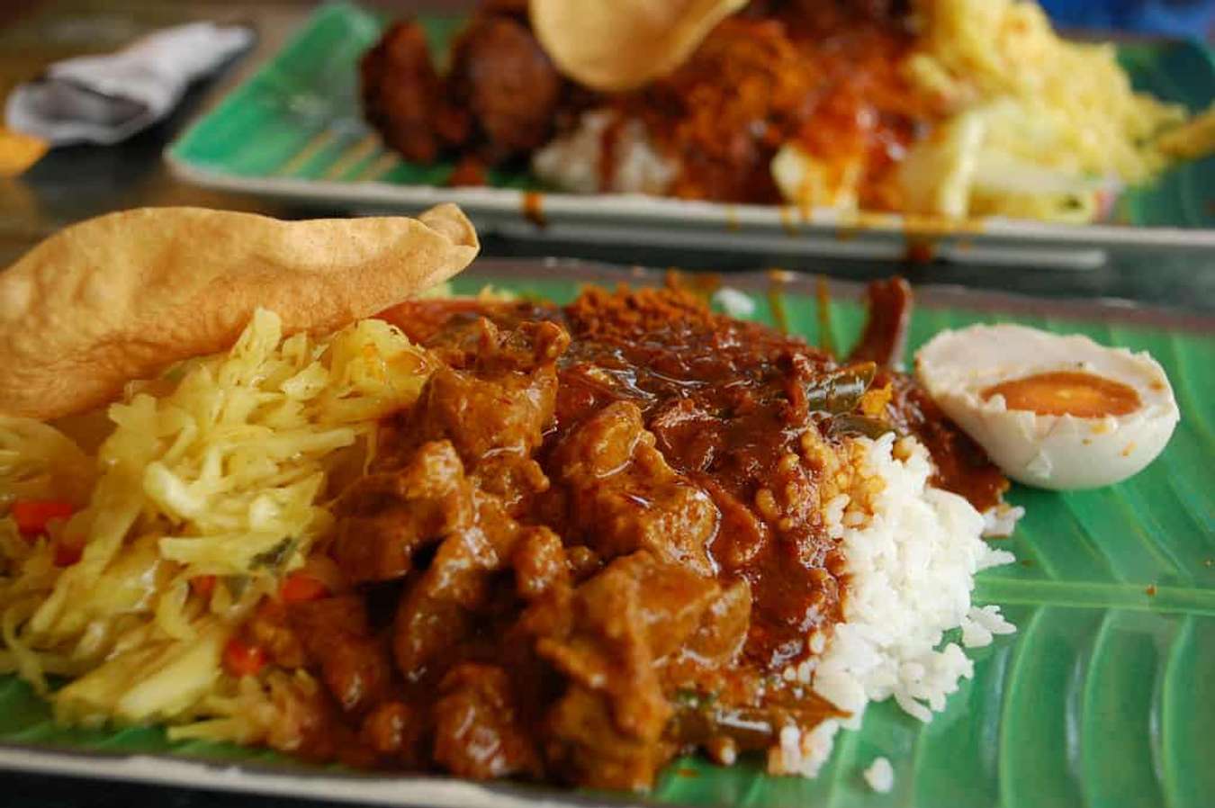 Nasi kandar - ăn gì ở Kuala Lumpur 