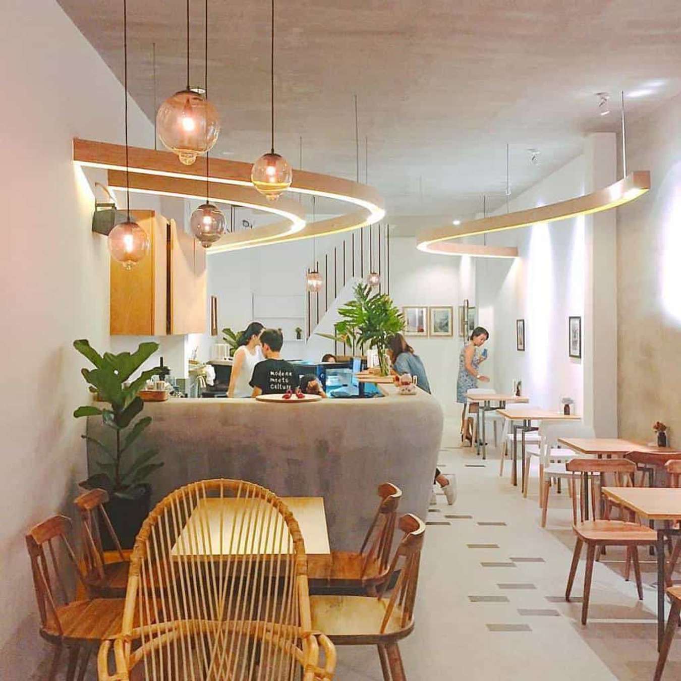 quán cafe đẹp ở sài gòn - M2C