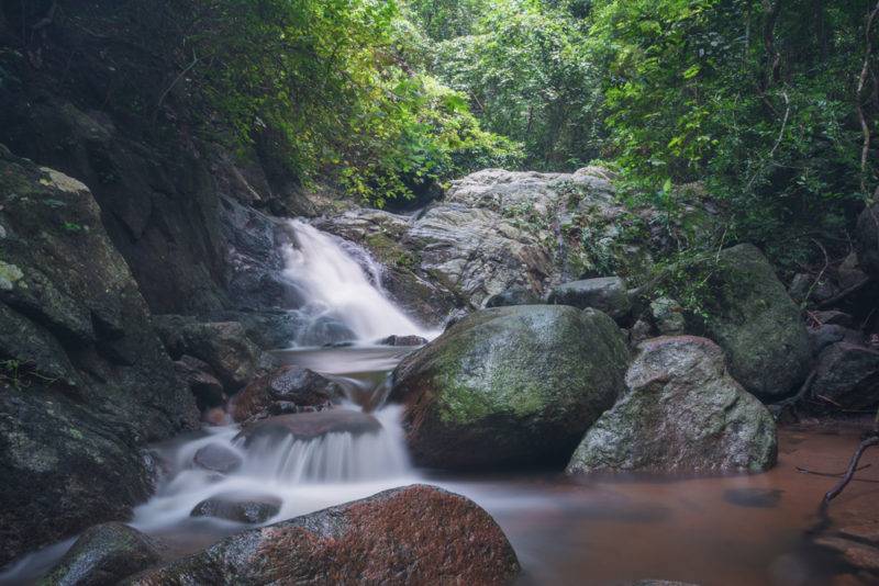 น้ำตกชันตาเถร - สถานที่เที่ยวบางแสน