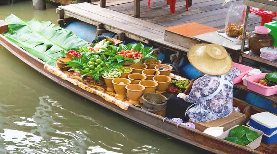 Taling Chan Floating Market
