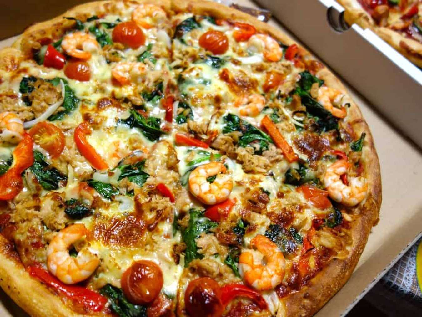 Pizza hải sản - ăn gì ở Sydney?