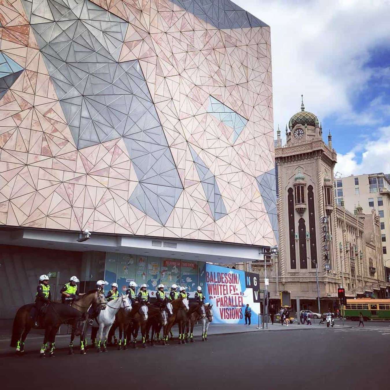 các điểm tham quan ở melbourne-Quảng trường Federation Square