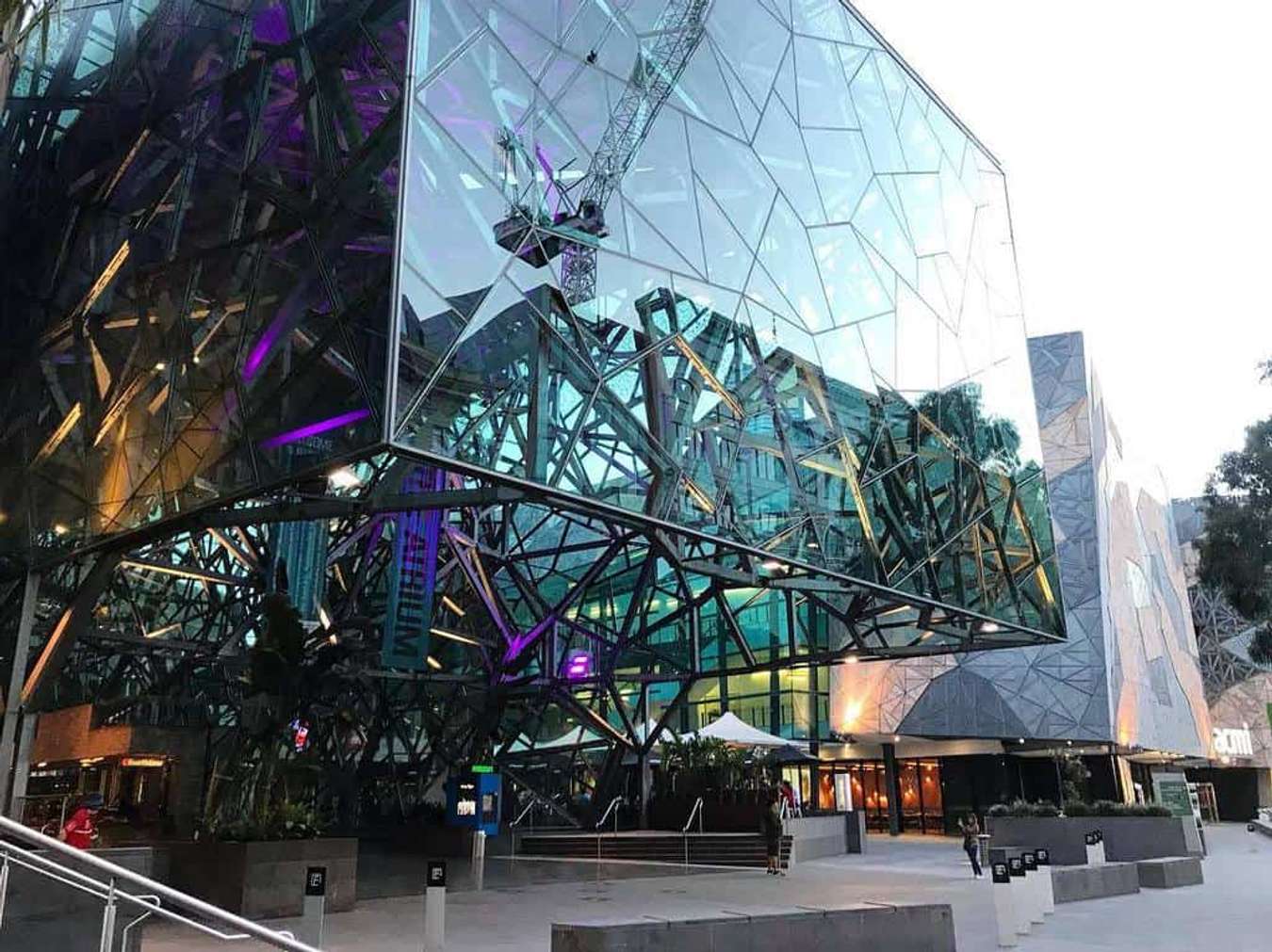 các điểm tham quan ở melbourne-Quảng trường Federation Square-the atrium