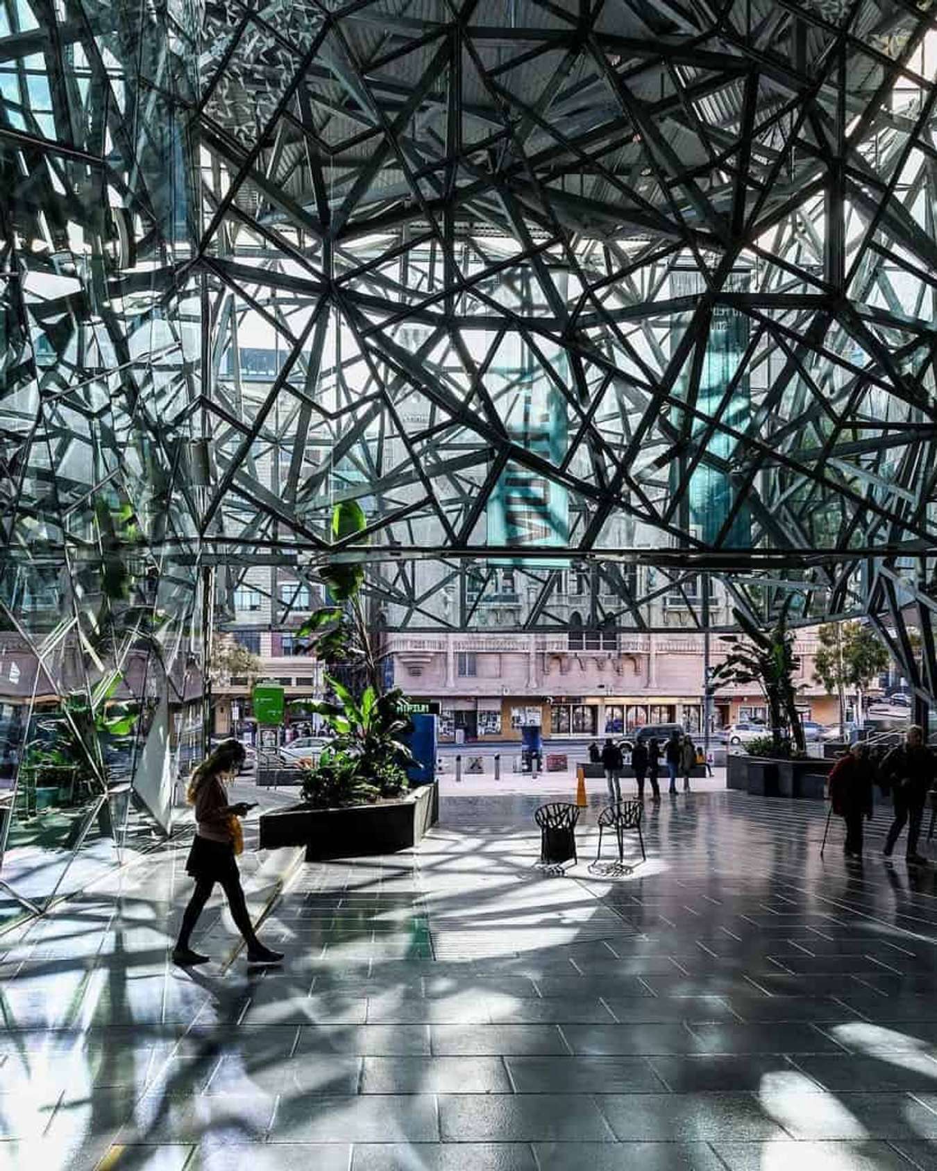 các điểm tham quan ở melbourne-Quảng trường Federation Square-the atrium