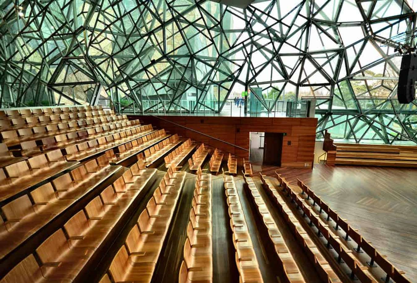 các điểm tham quan ở melbourne-Quảng trường Federation Square-the atrium