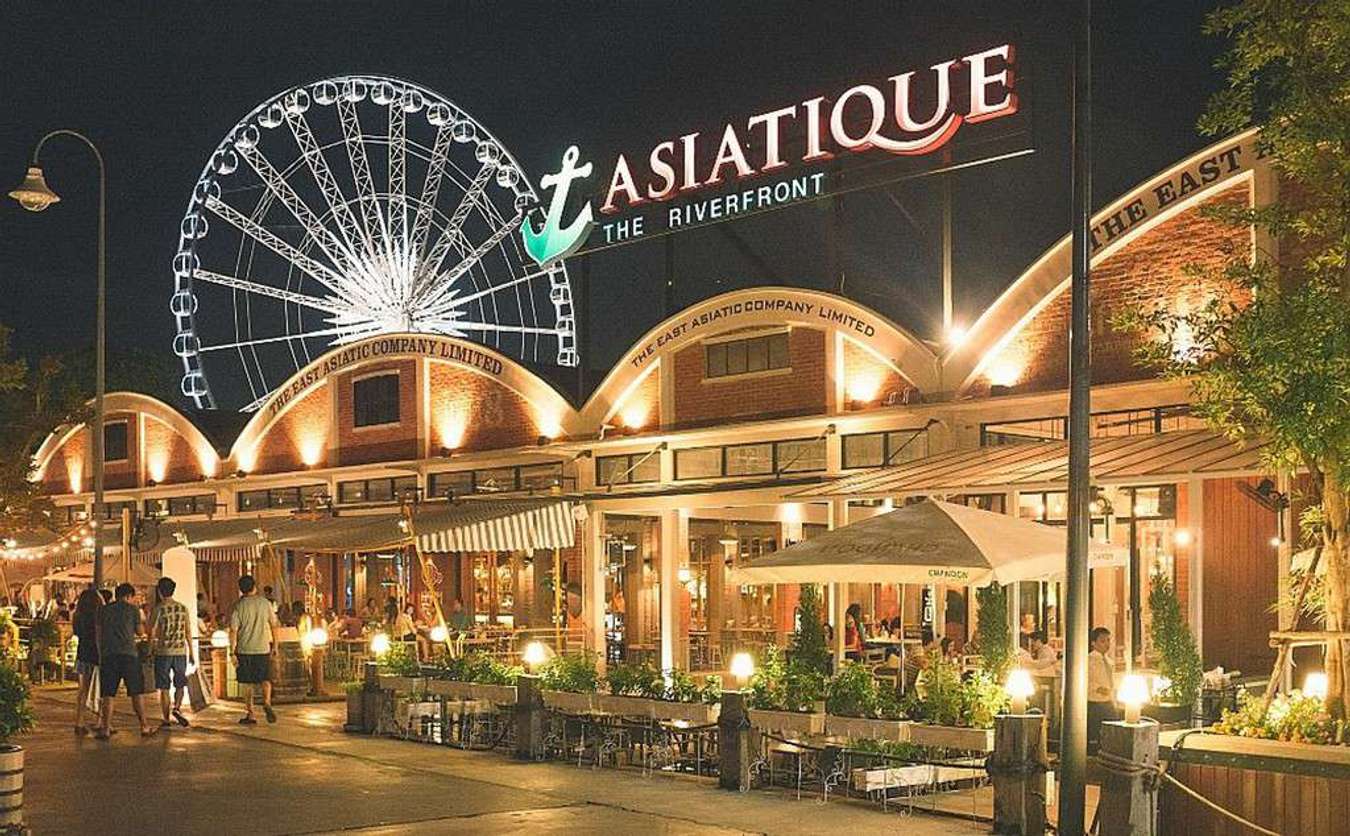 chợ đêm bangkok-Asiatique the Riverfront