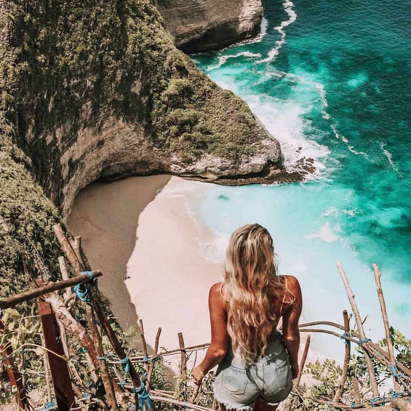 du lịch bali có gì hay-đảo nusa penida-Biển Kelingking