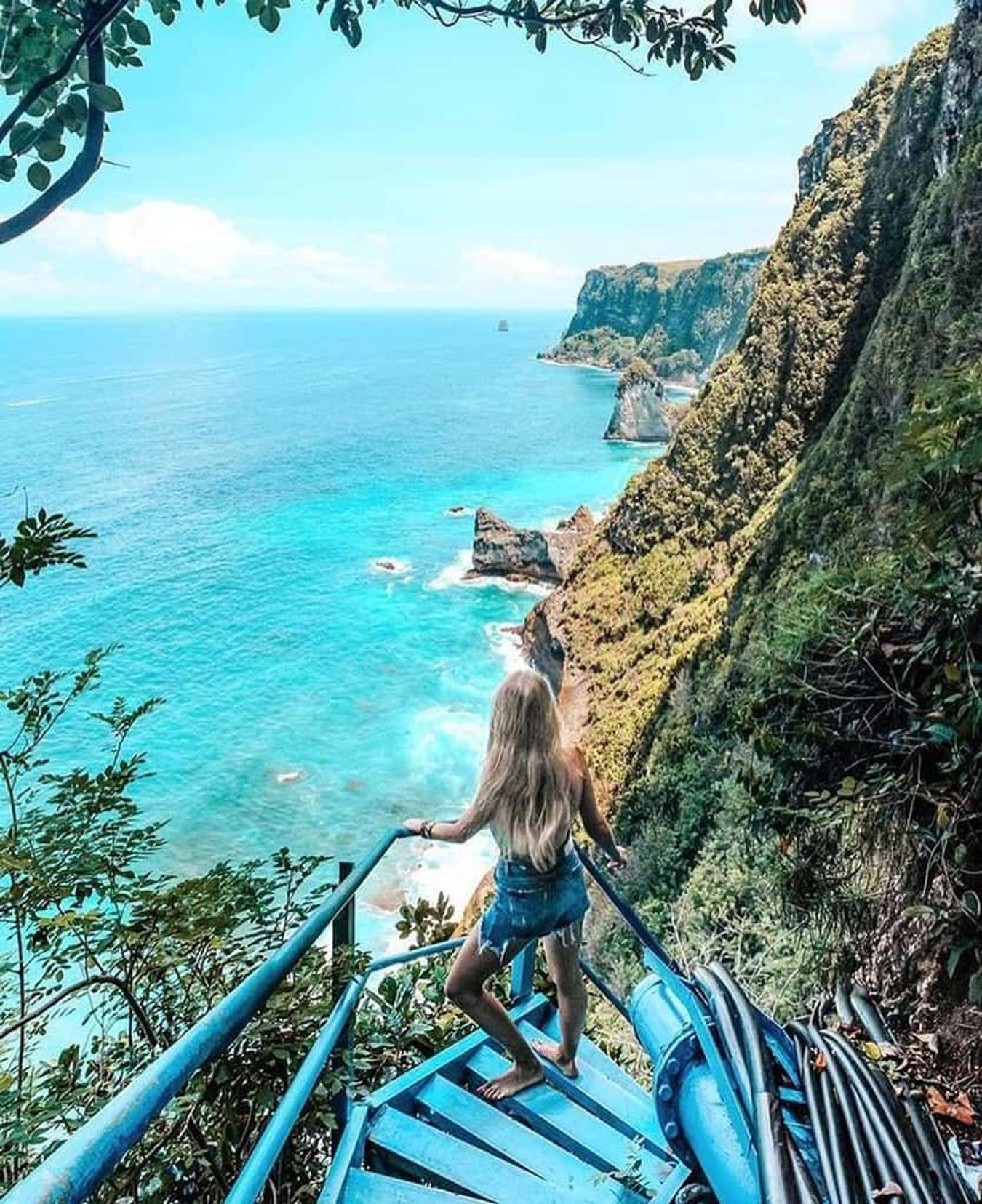 du lịch bali có gì hay-đảo nusa penida-Thác Peguyangan