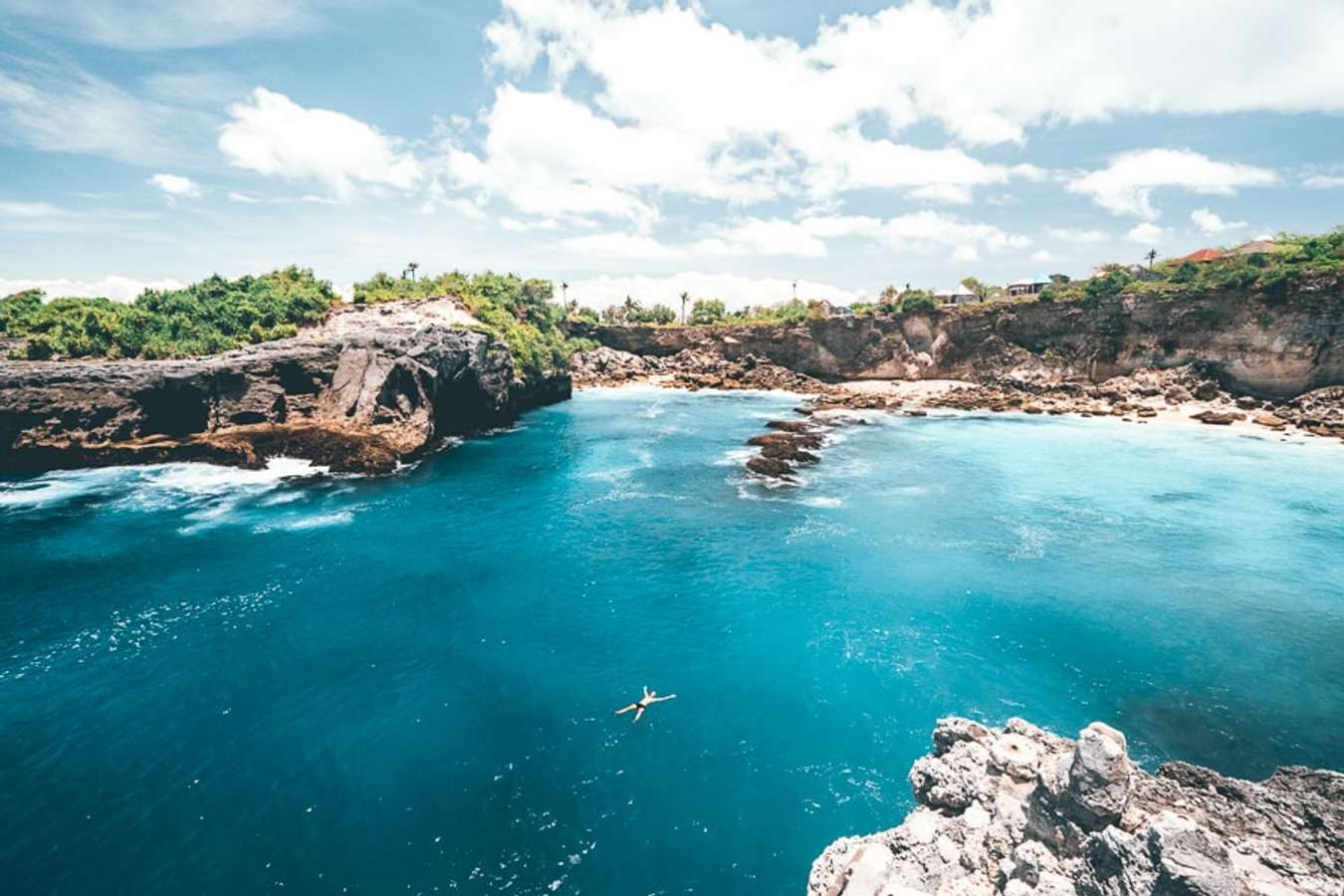 du lịch bali tự túc-đảo Nusa Ceningan-Blue Lagoon