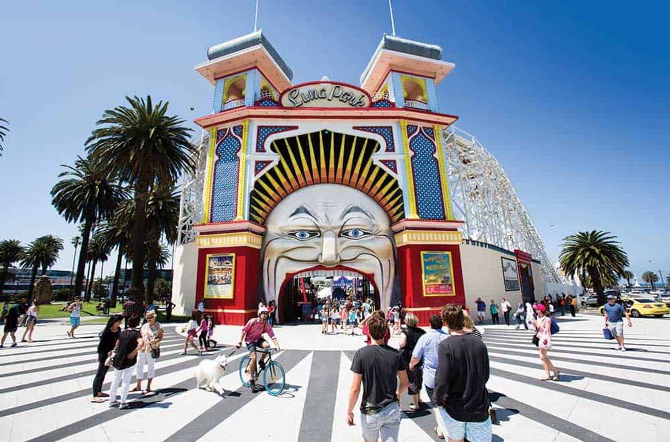 thời tiết melbourne-St. Kilda beachthời tiết melbourne-công viên luna park