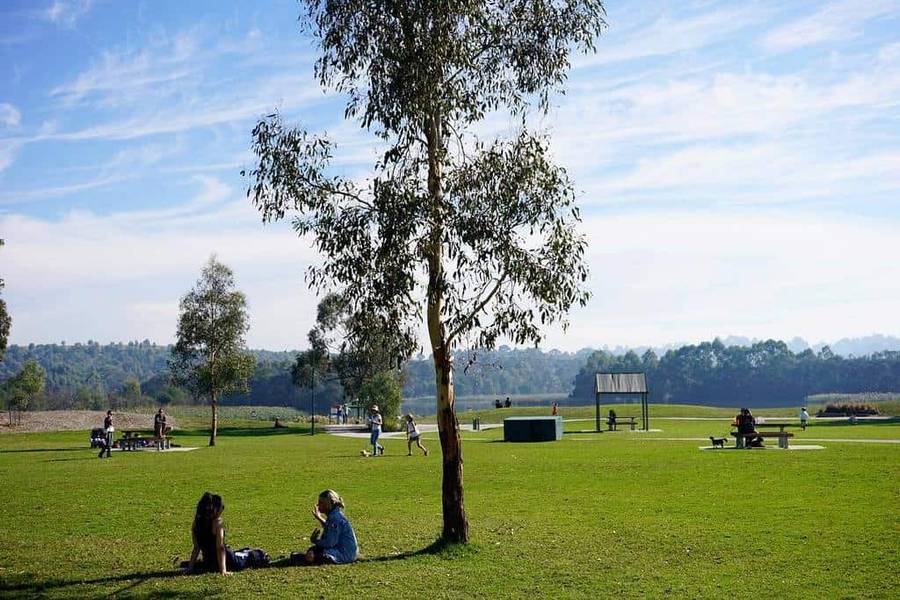 thời tiết melbourne-mùa xuân-thung lủng yarra