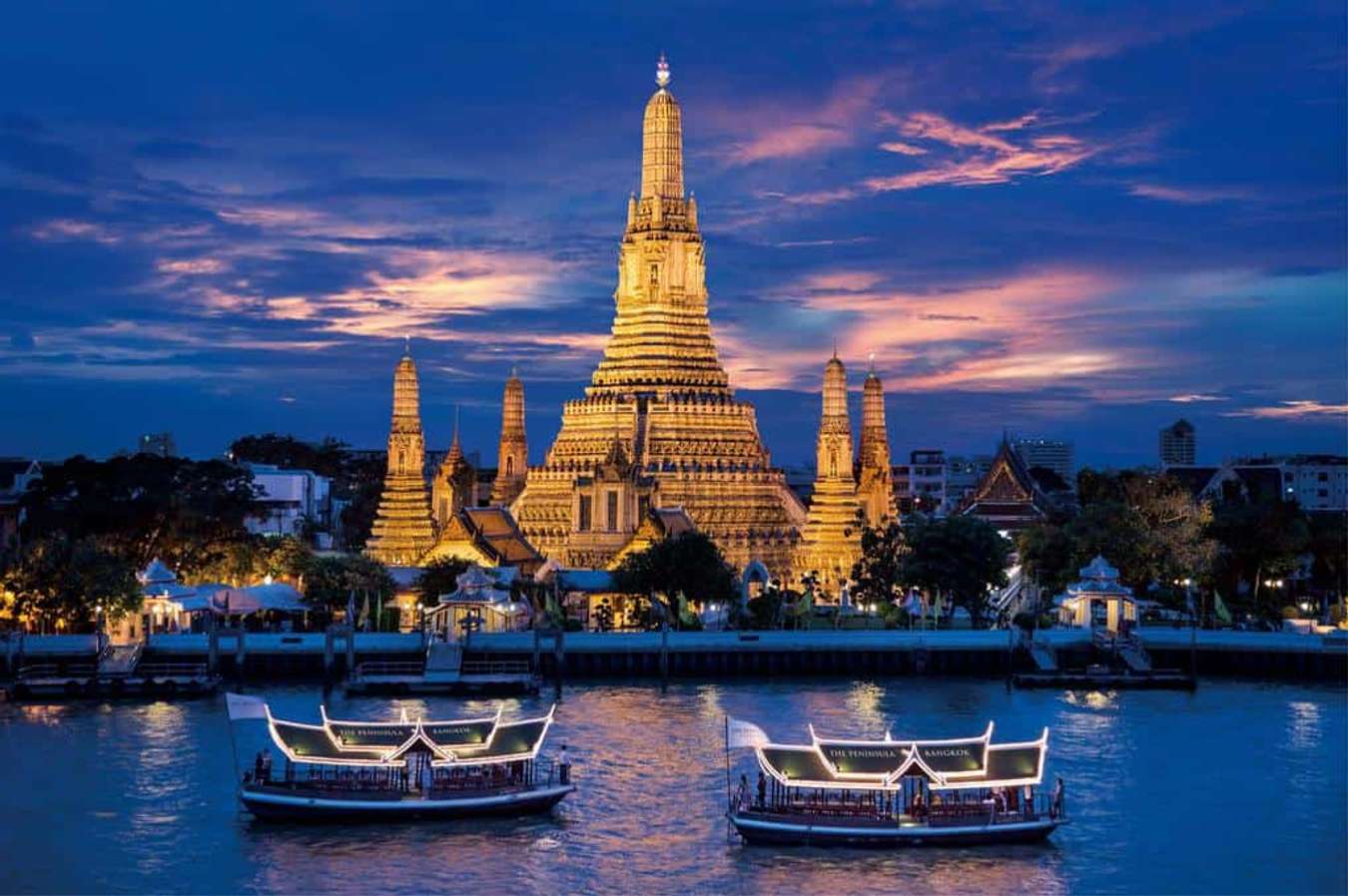 chơi đêm ở Bangkok-Chao Phraya