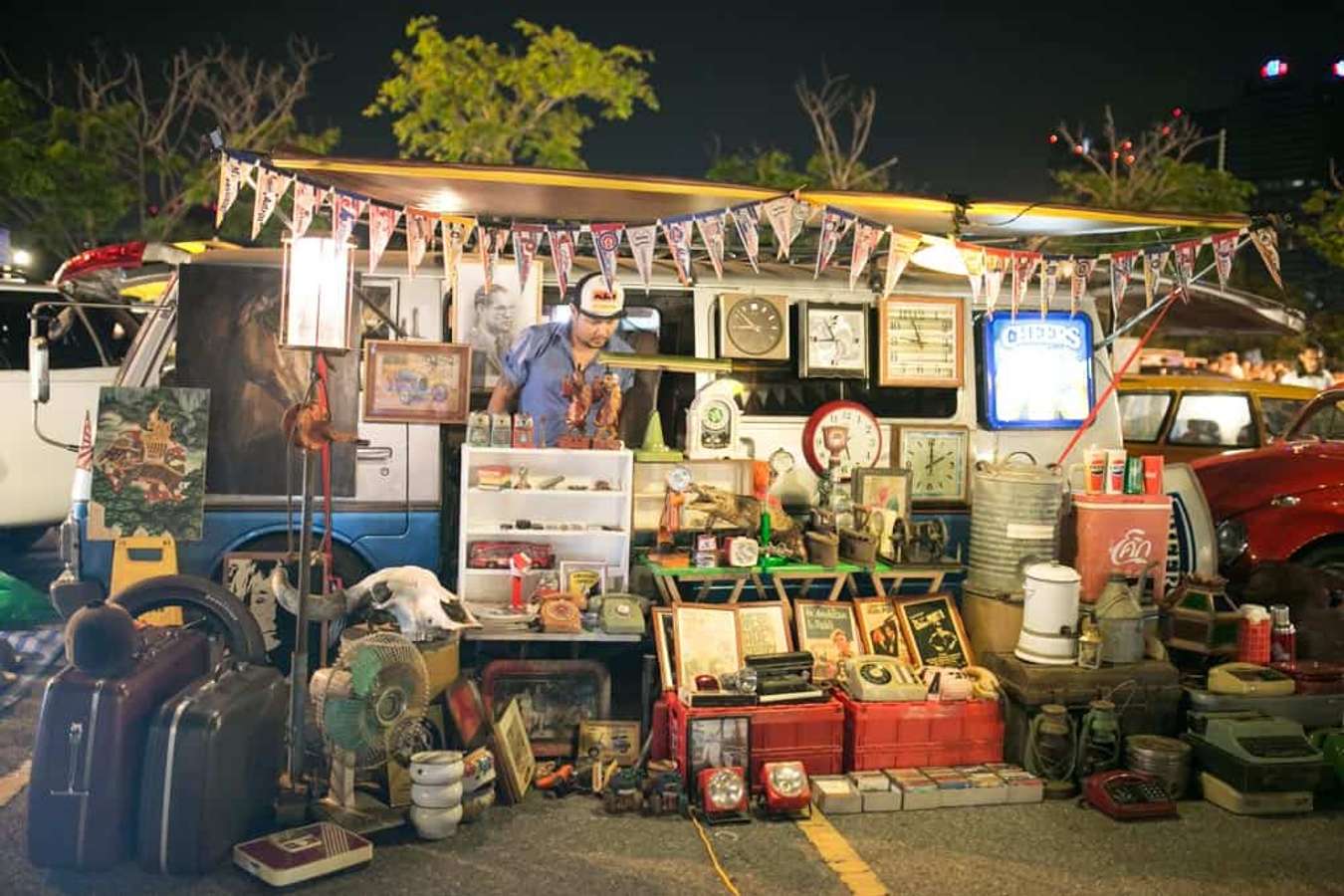 chơi đêm ở Bangkok-JJ Green Market