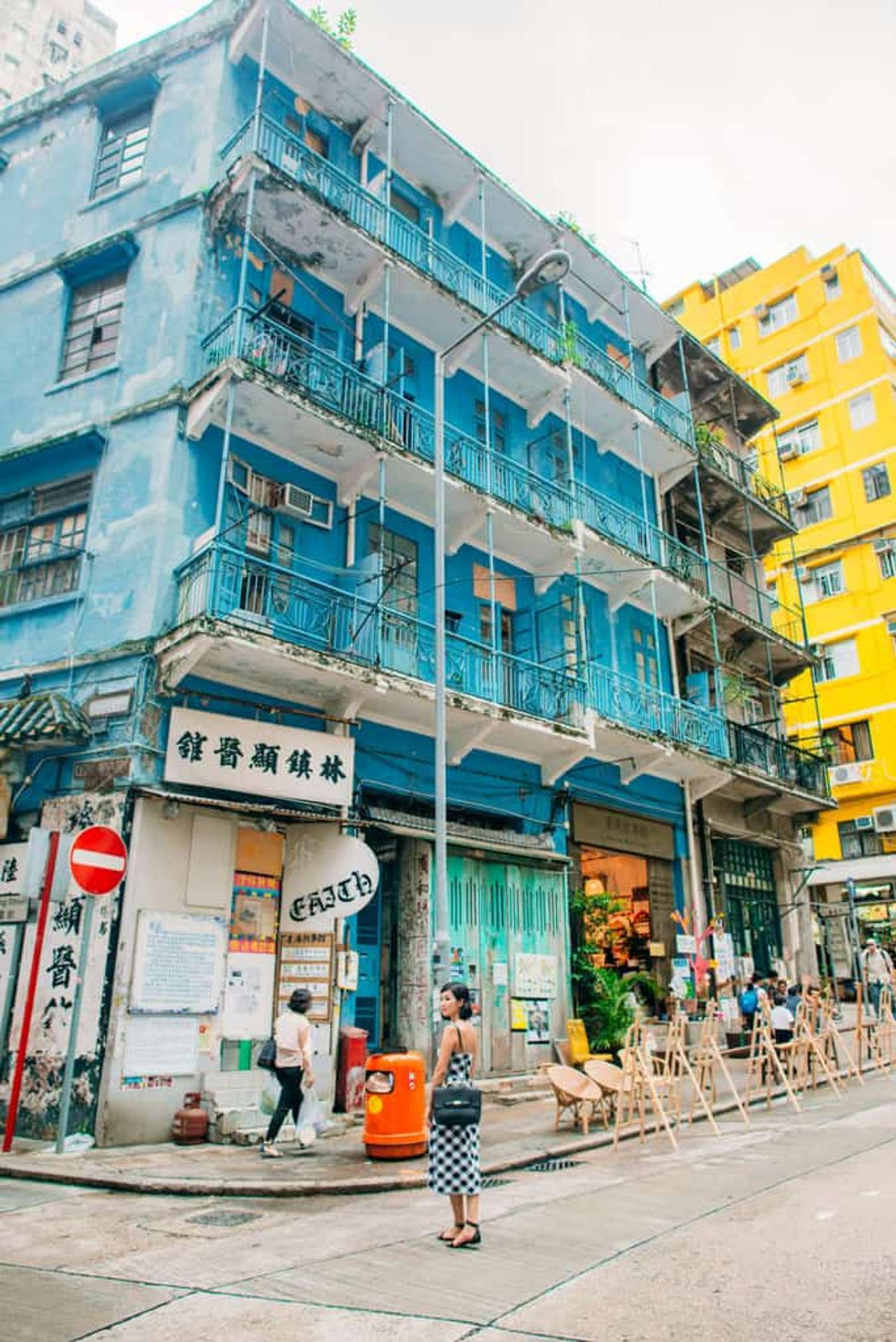 du lịch hongkong tự túc-the blue house