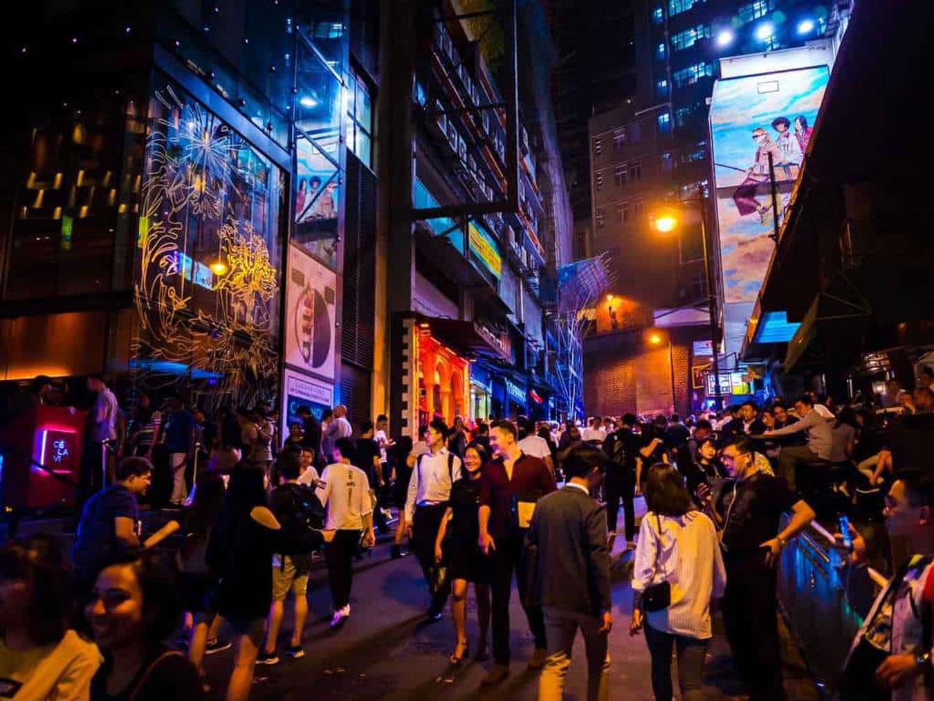 du lịch hongkong tự túc-Lan Kwai Fong