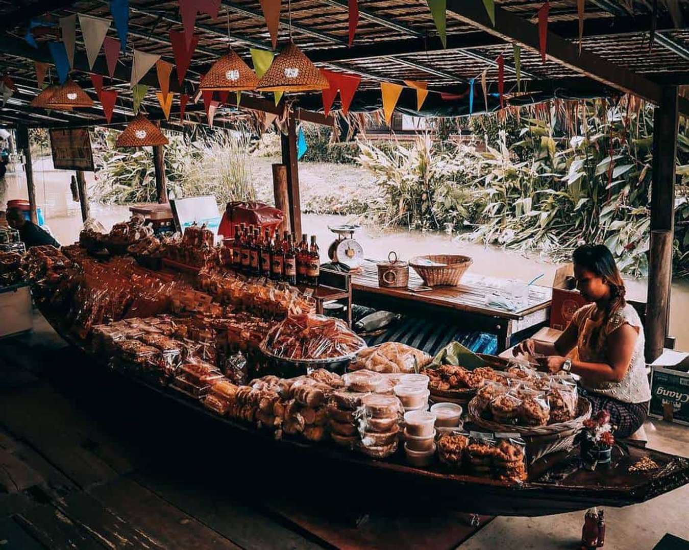 Chợ nổi Ayutthaya