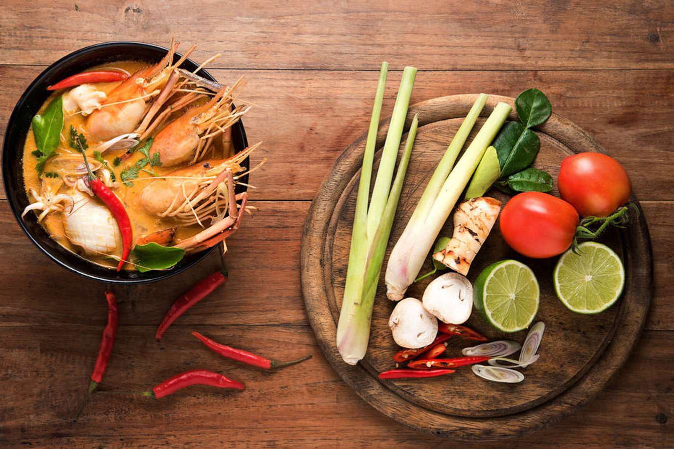 Canh chua cay Tom Yum - kinh nghiệm du lịch Thái Lan 