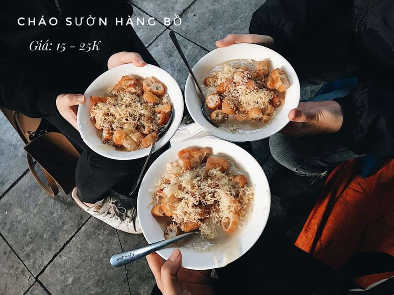 Cháo sườn Hàng Bồ - ẩm thực Hà Nội