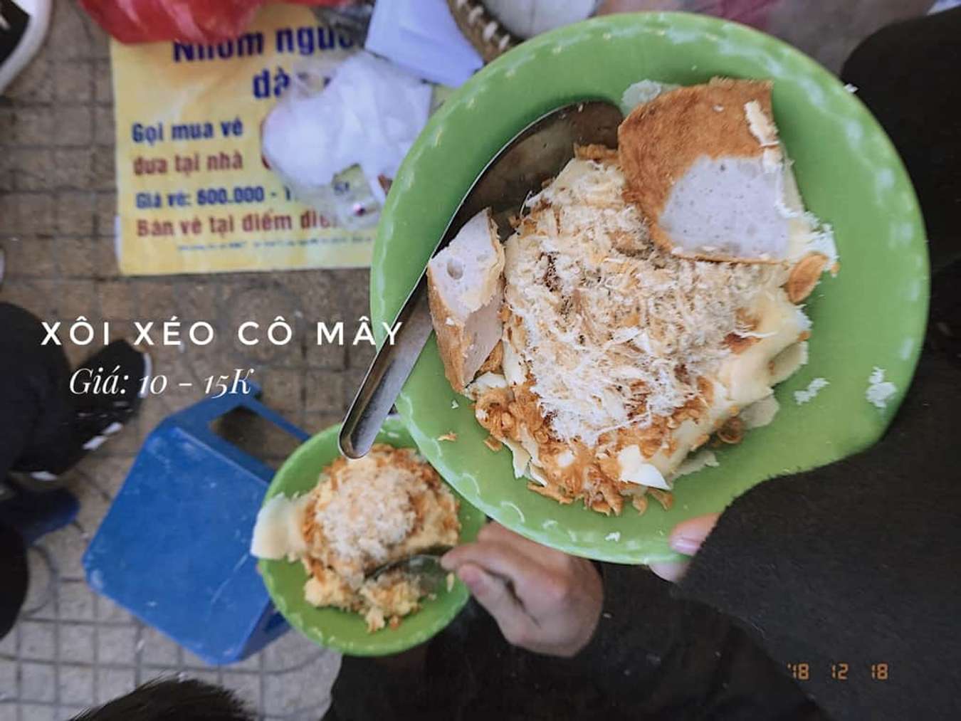 Xôi xéo cô Mây - ẩm thực Hà Nội 