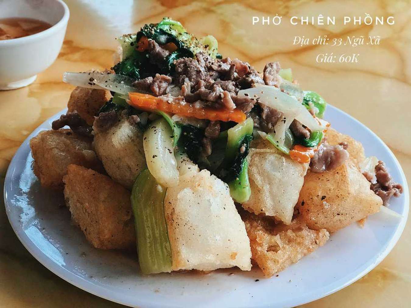 Phở chiên phồng Ngũ Xã