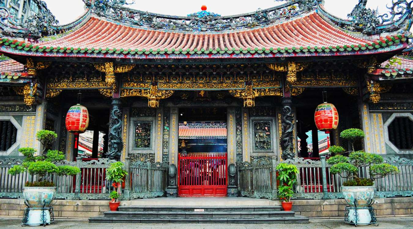 Longshan Temple in Taiwan