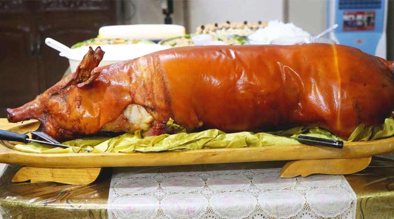 Party Food with Lechon