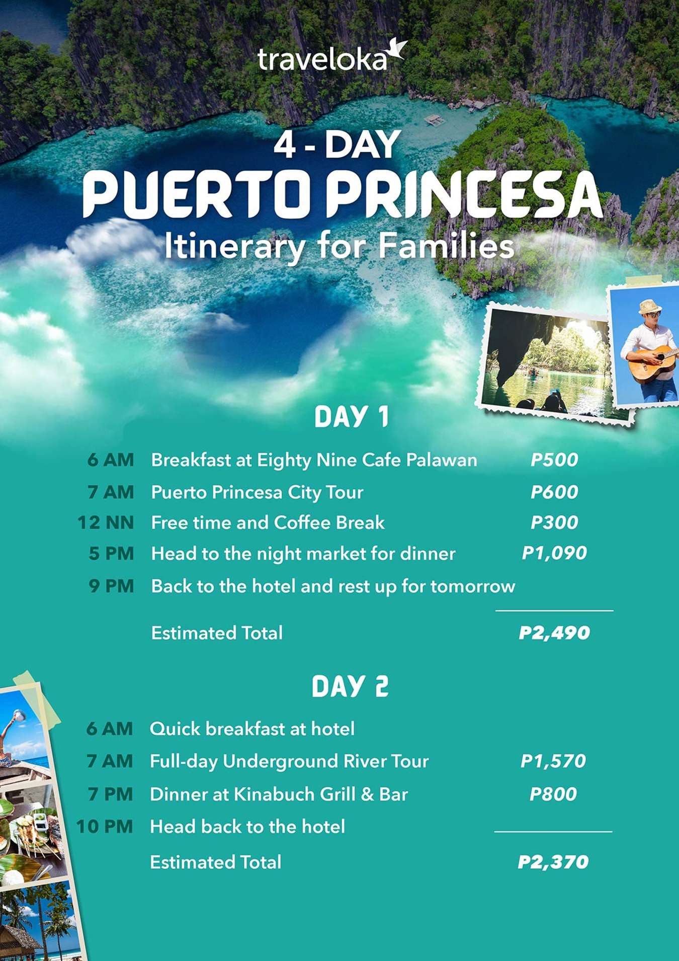 Puerto Princesa Itinerary