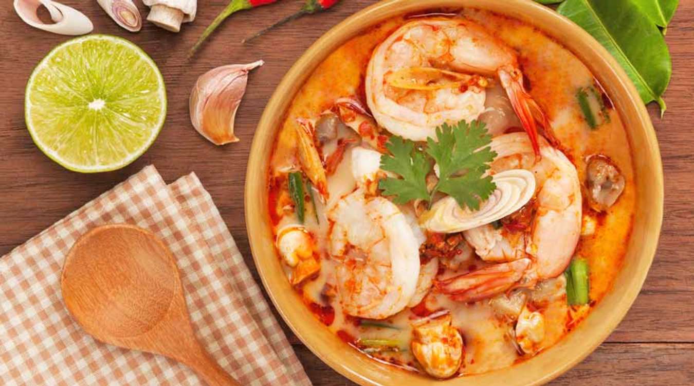 Tom Yum Shrimp