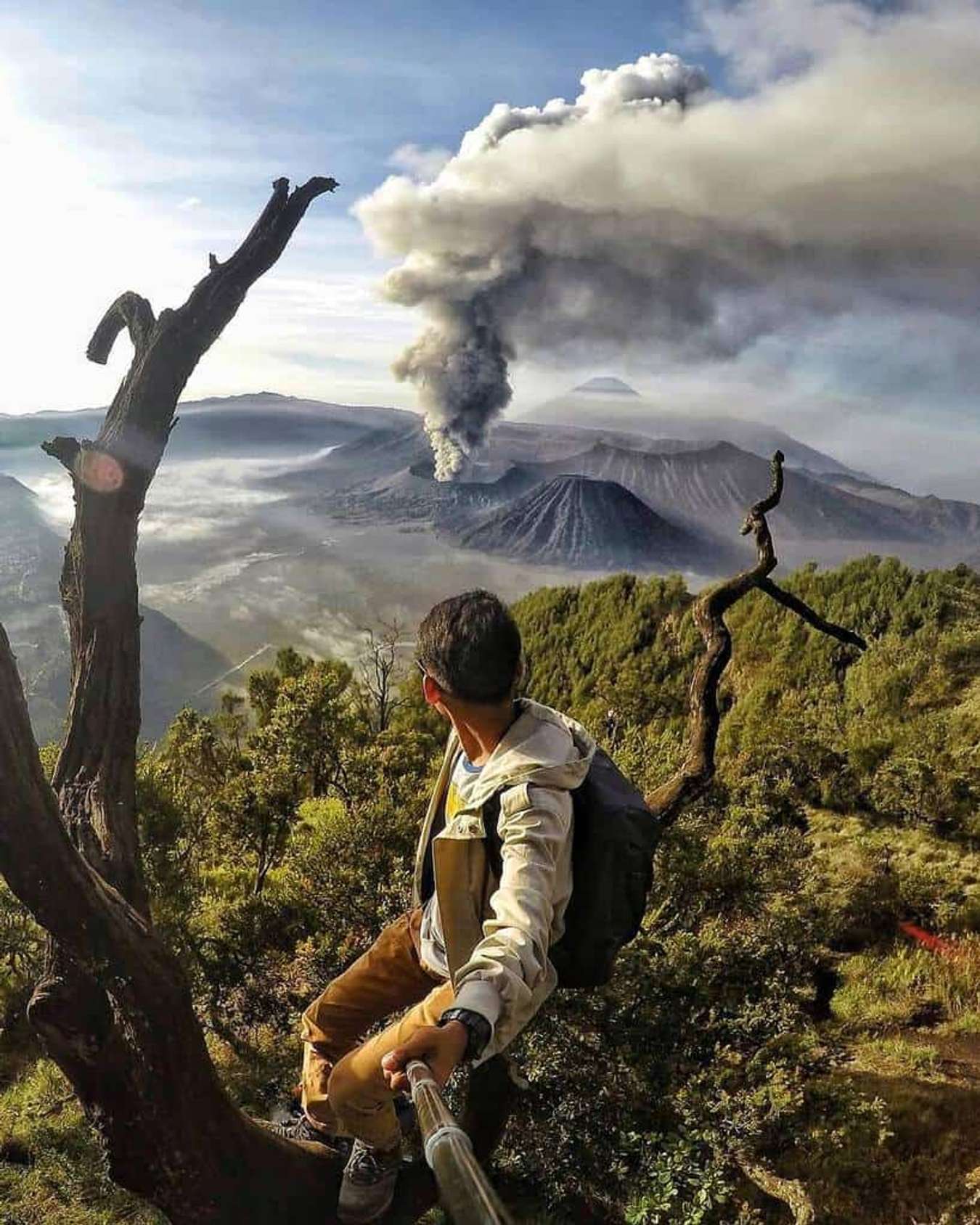 Leo núi lửa Bromo Indonesia 