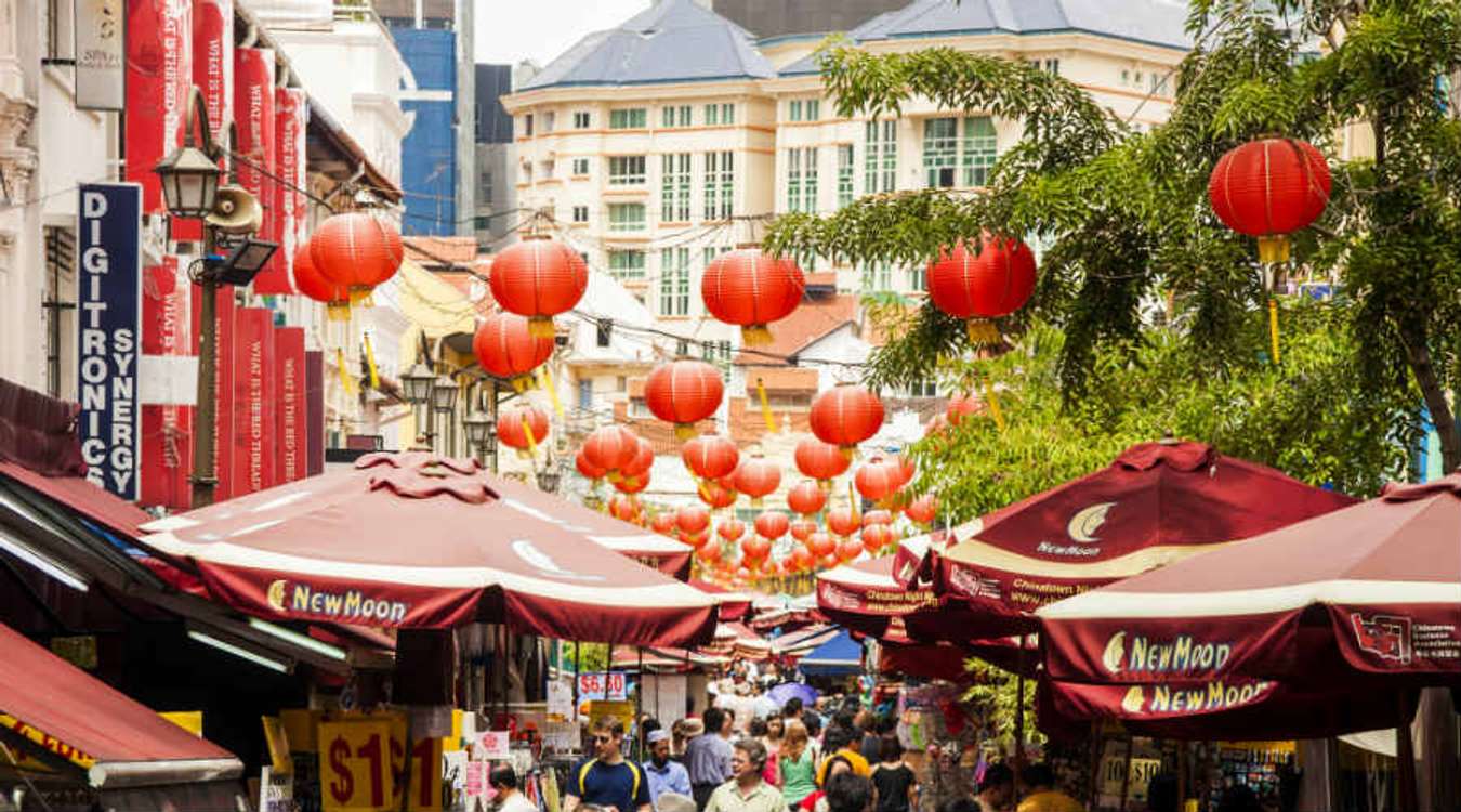 Chinatown in Singapore