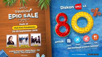 Traveloka Epic Sale Comes to Kota Kasablanka Mall, Traveloka Editorial