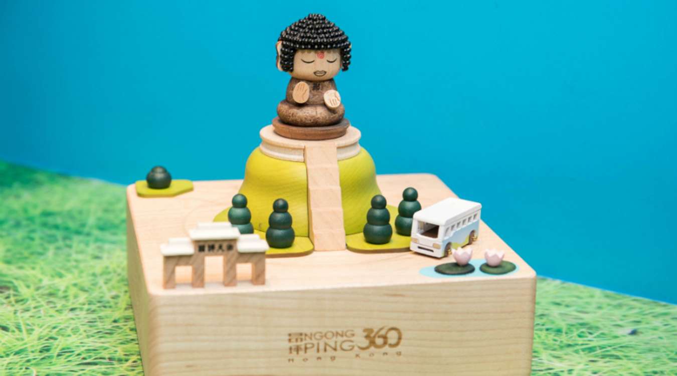 Music Box with Buddha