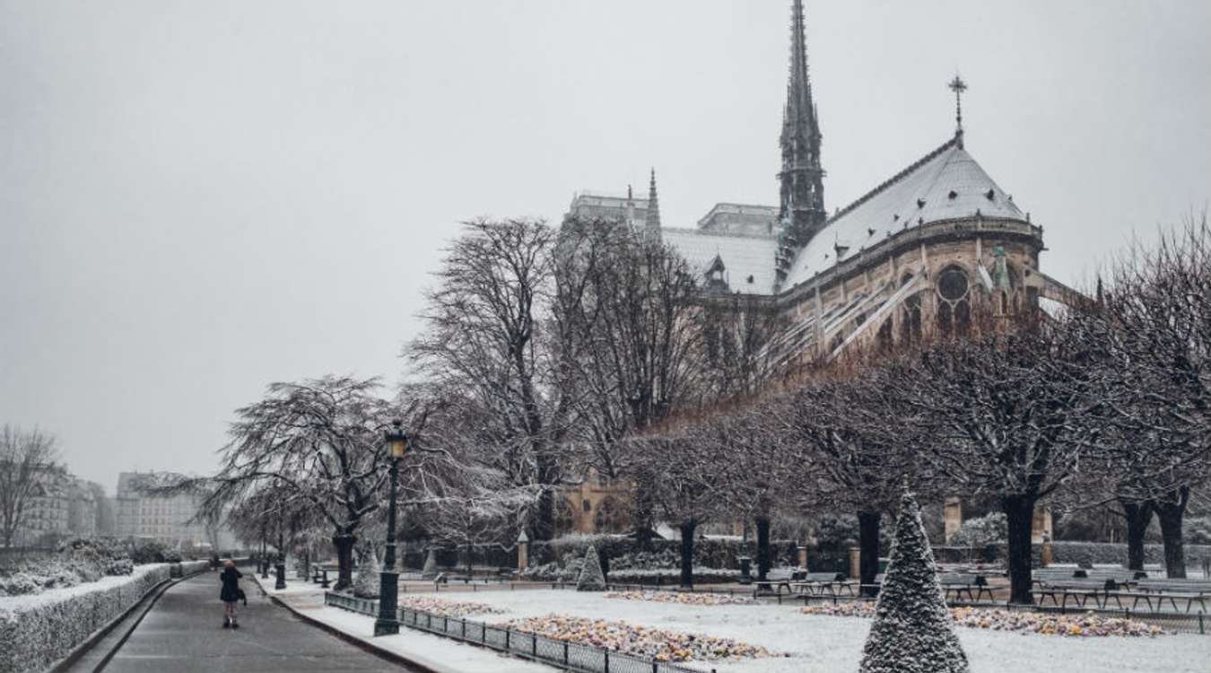 Notre Dame Winter Paris