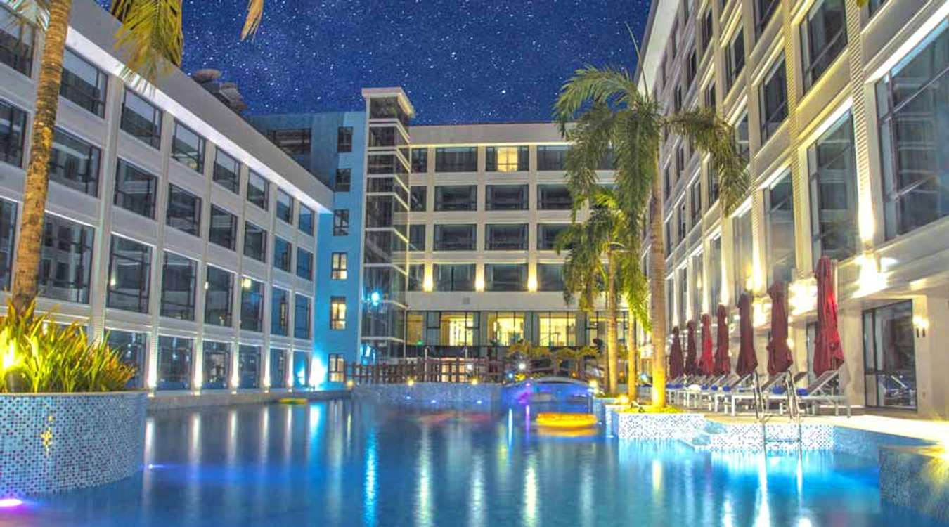 Citic Boracay Pool at Night