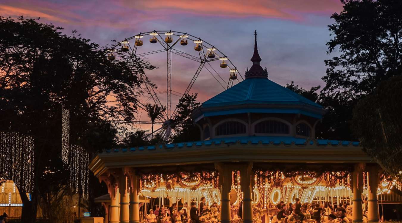 Grand Carousel and Wheel of Fate