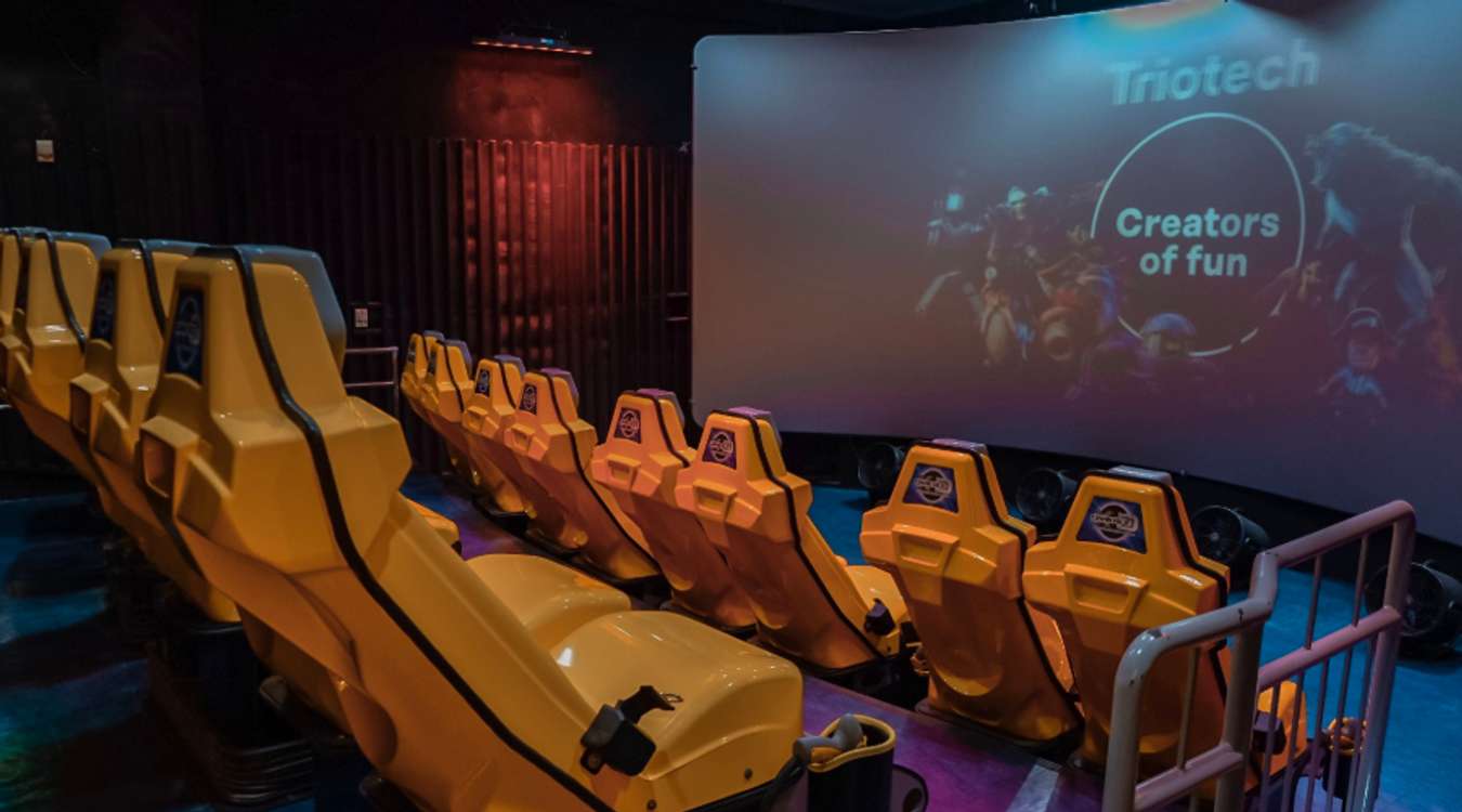 Inside Enchanted Kingdom's 7D Interactive Motion Theater