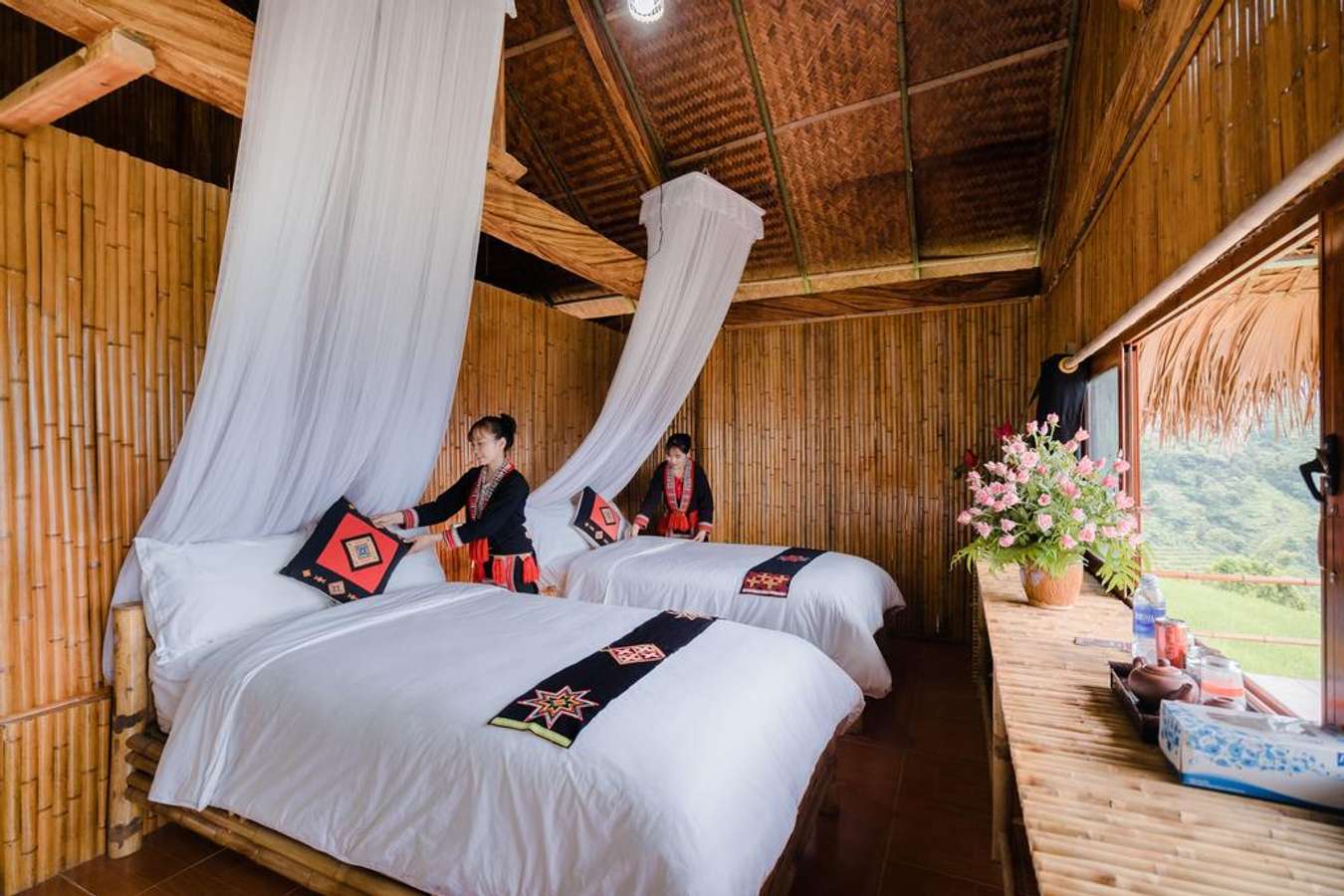 Khách sạn view đẹp ở Sapa - Hoang Su Phi Lodge