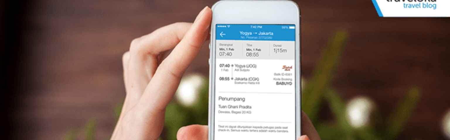 Pakai Traveloka App E Tiket Tidak Perlu Print Inilah Caranya