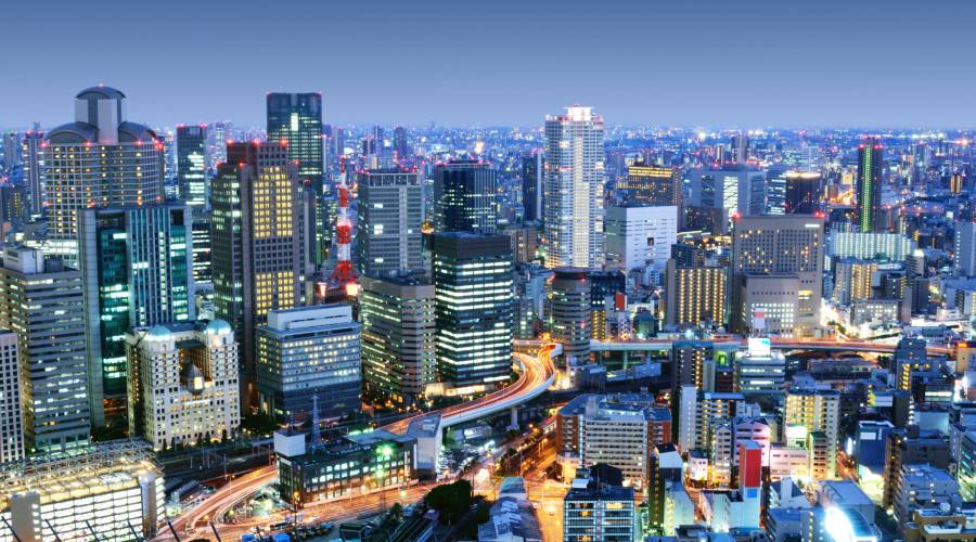 Downtown Osaka