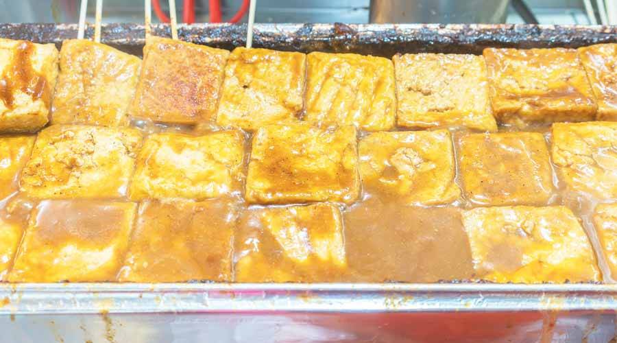 Stinky tofu in Taiwan
