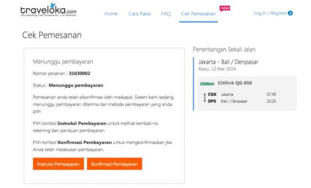 New Cek Pemesanan Booking Tiket Pesawat Tanpa Cemas