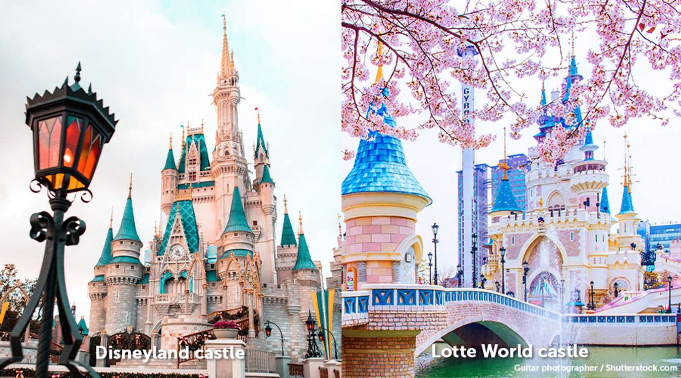 Disneyland vs Lotte World