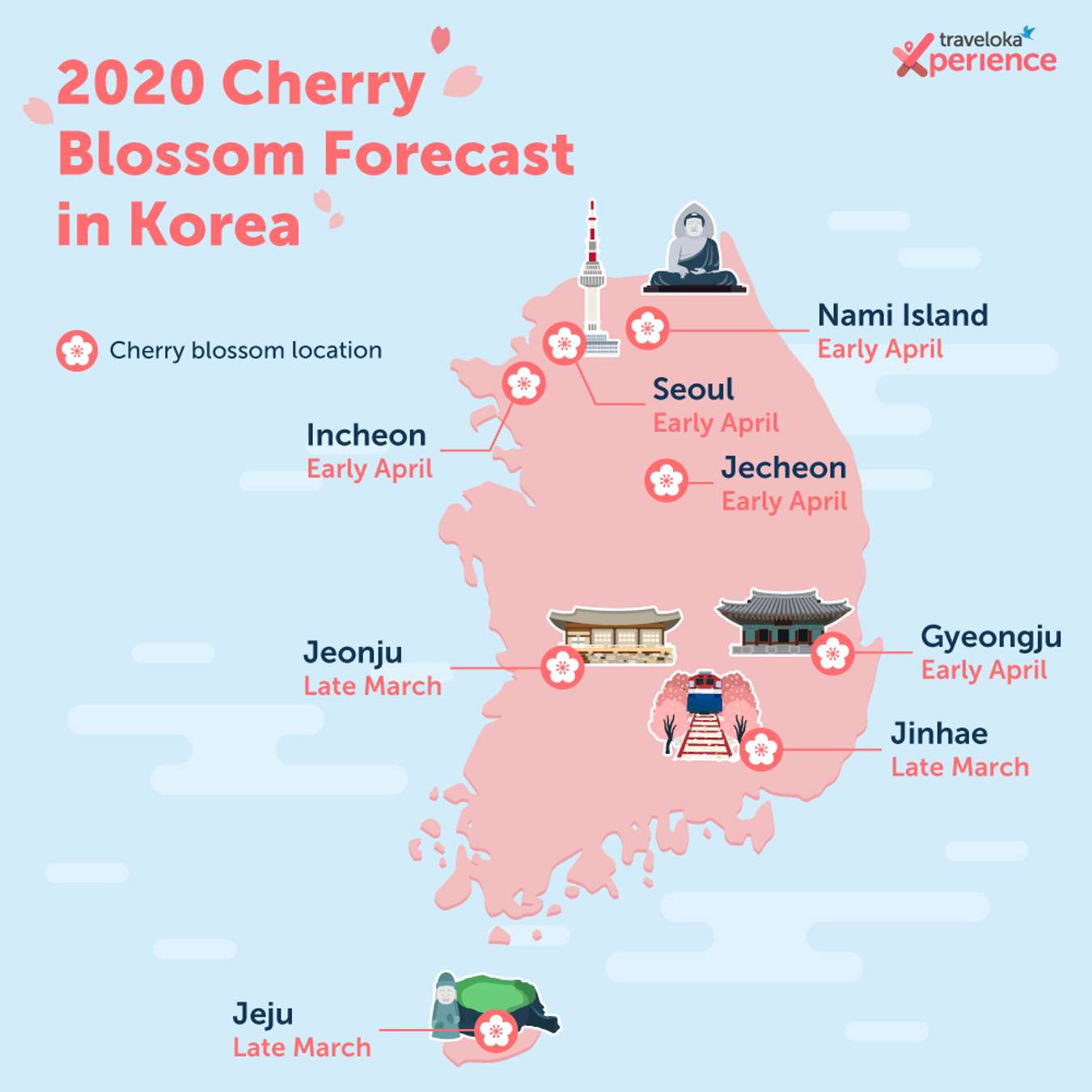 South Korea s Cherry Blossoms Season Forecast 2020 south-korea-s-cherry-blossoms-season-forecast-2020
